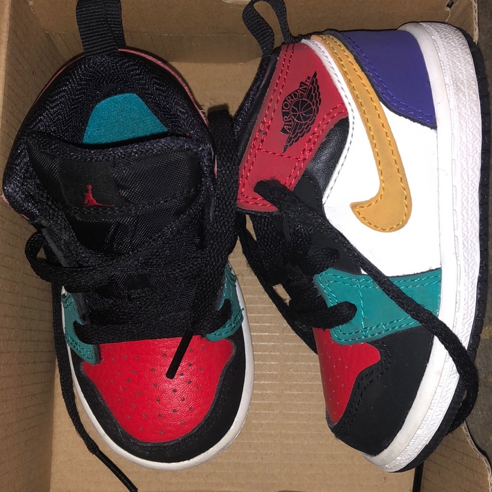 Toddler Jordan 1 - multi color - Jordan ones 5c